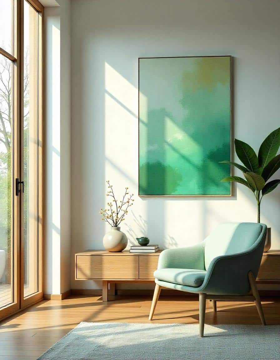 L'éclairage complète les choix en matière de textures, matériaux et couleurs