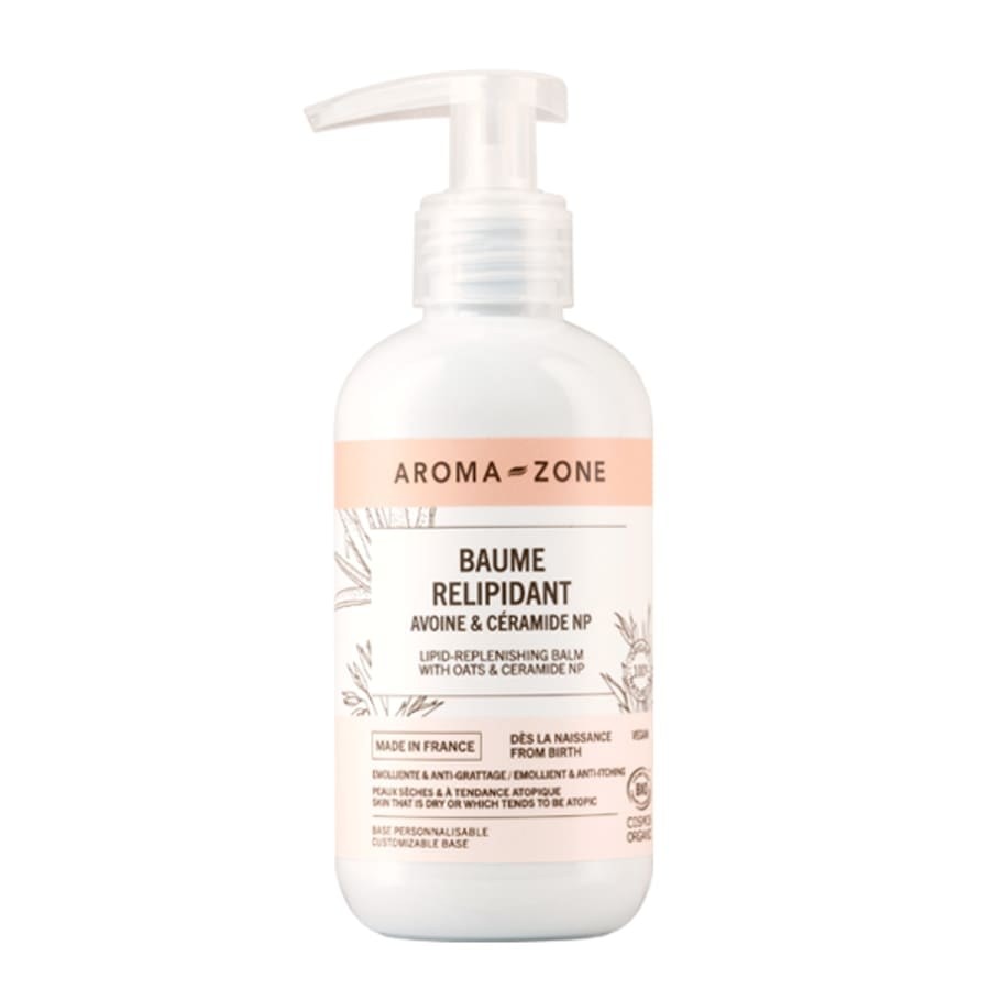 Pot de Baume relipidant Avoine et Céramide NP de la marque Aroma-Zone